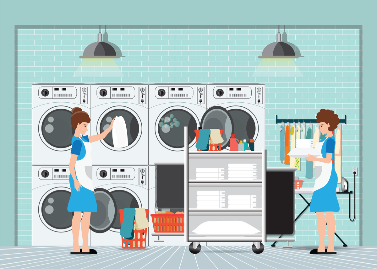 on-premise laundry for your hotel